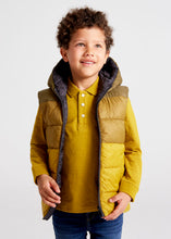 Load image into Gallery viewer, boys puffy colorblock reversible vest
