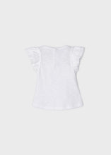 Load image into Gallery viewer, baby eyelet flutter sleeve tee
