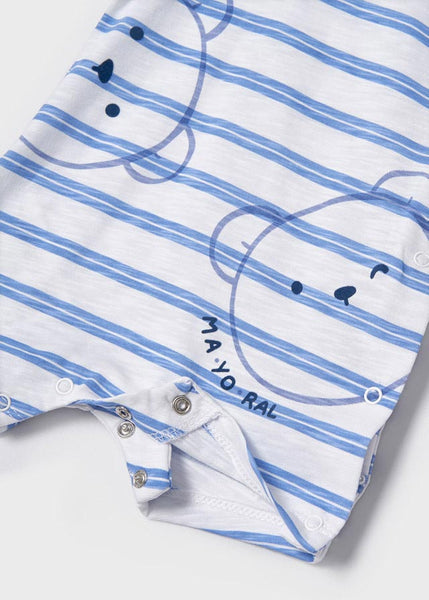 baby bears short sleeve romper