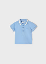 Load image into Gallery viewer, baby boy stripe collar polo
