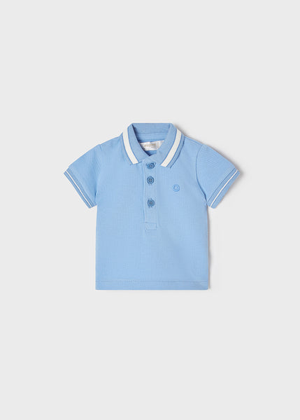 baby boy stripe collar polo
