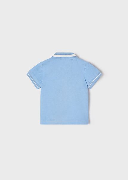 baby boy stripe collar polo