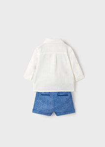 baby 3pc vest, shirt & shorts