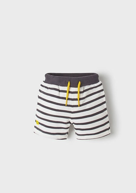 boys knit stripe bermuda short
