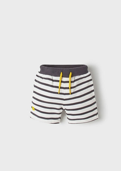 boys knit stripe bermuda short