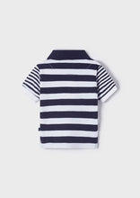 Load image into Gallery viewer, boys stripe short sleeve polo
