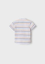 Load image into Gallery viewer, boys stripe button shirt
