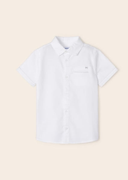 boys short sleeve pique shirt