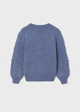 Load image into Gallery viewer, girls puff sleeve sweater (8-14)
