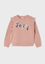 Load image into Gallery viewer, girls enjoy frill sweatshirt
