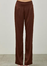 Load image into Gallery viewer, women satin hiwaist pant
