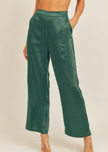 Load image into Gallery viewer, satin wide leg pant
