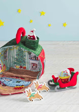 Load image into Gallery viewer, kids xmas house plush set
