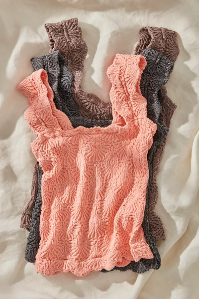 textured seamless cami