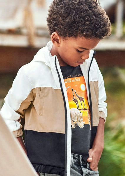boys colorblock windbreaker