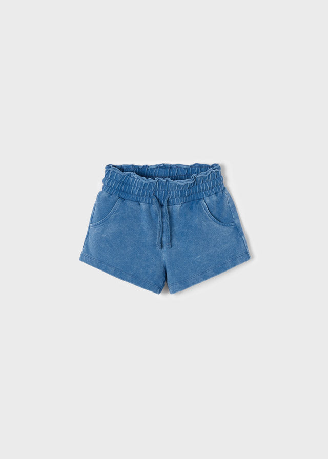 girls washed french terry shorts